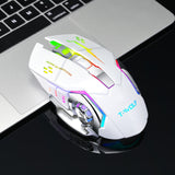 Wireless Mouse Silent Ergonomic Gaming Mouse