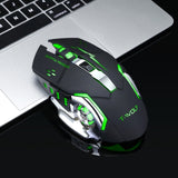 Wireless Mouse Silent Ergonomic Gaming Mouse