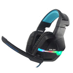 Gaming Headset Wired Headband with Mic/LED Light