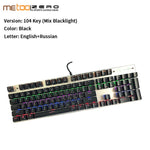 NEW Metoo Mechanical Keyboard 87/104 Anti-ghosting