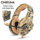 Gaming Headset PC Gamer Stereo Earphones Headphones