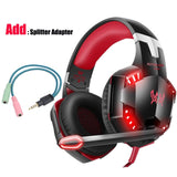 Gaming Headset With Microphone Mic Gamer