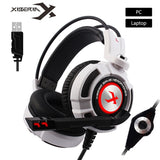 USB Gaming Headphones Virtual 7.1 Surround Sound Stereo Bass Headset