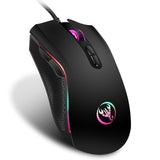 2019  A869 USB Wired Colorful Gaming Mouse