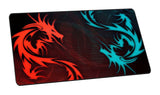 700*300*2 Size Red Dragon Series High Speed Big Mousepad