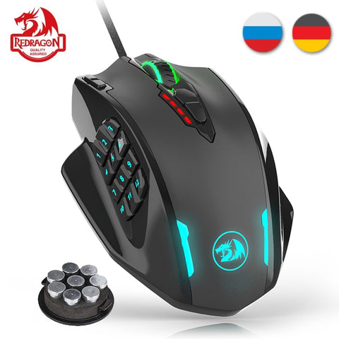 Gaming Mouse 19 Programmable Buttons