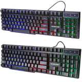 Gaming Keyboard 104 Keys 3-Color Backlight