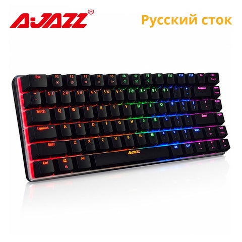 82 keys mechanical keyboard Russian / English